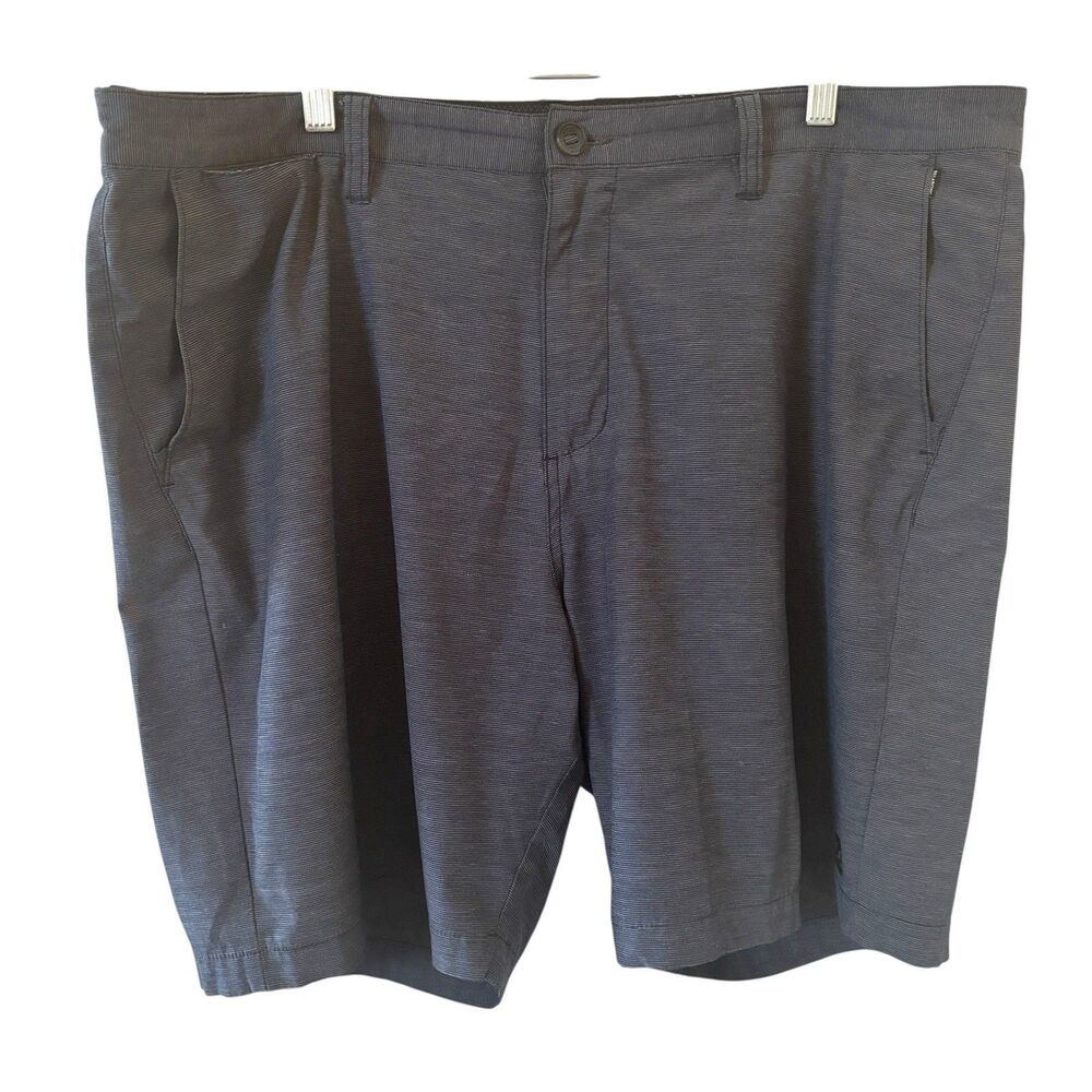 Billabong Mens Crossfire Submersible Stretch Gray Board Shorts 40 Beach Tropical